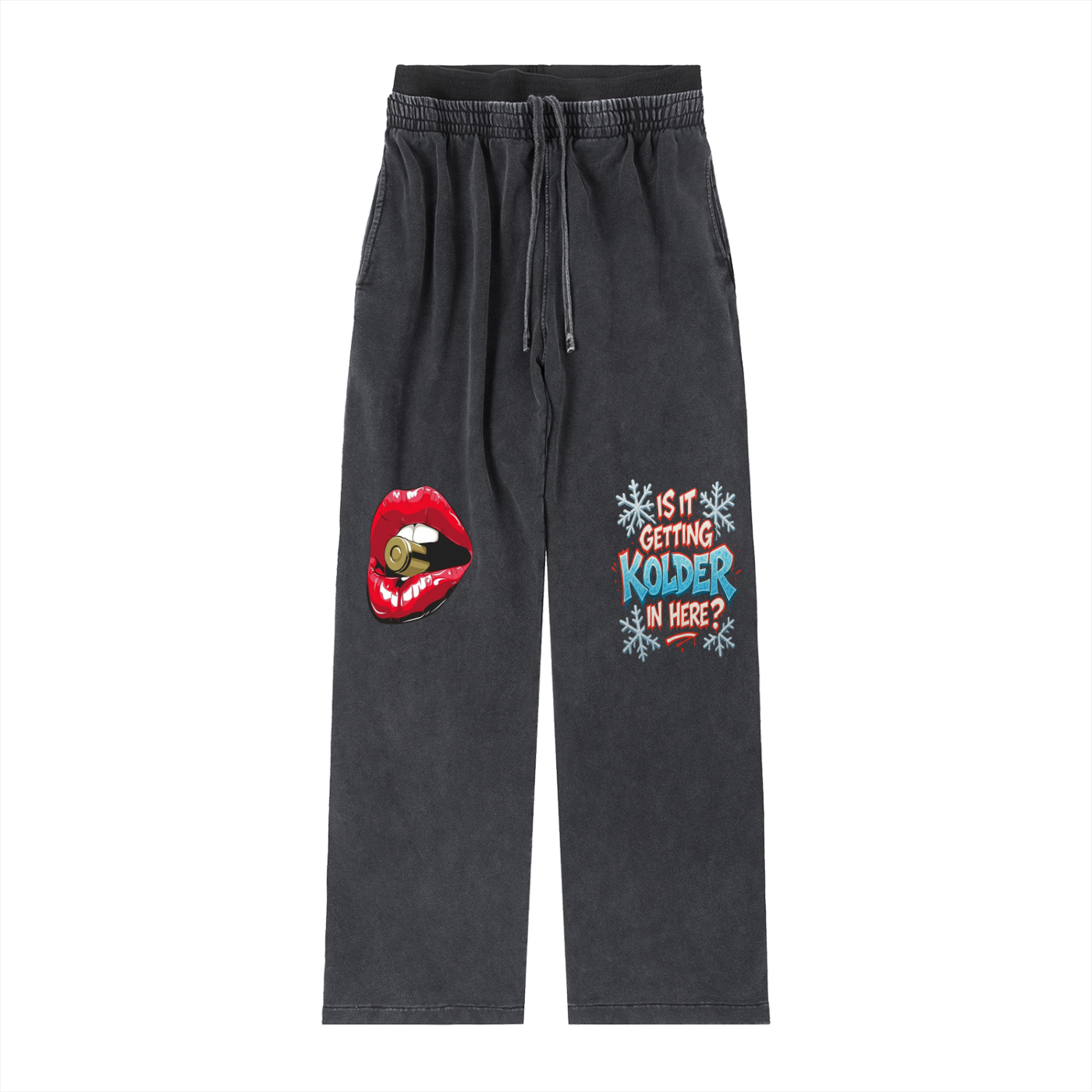 Lips kolder Vintage Washed Waist Pants