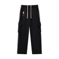 Ktk j frost Side Stripe Straight-Leg Pants
