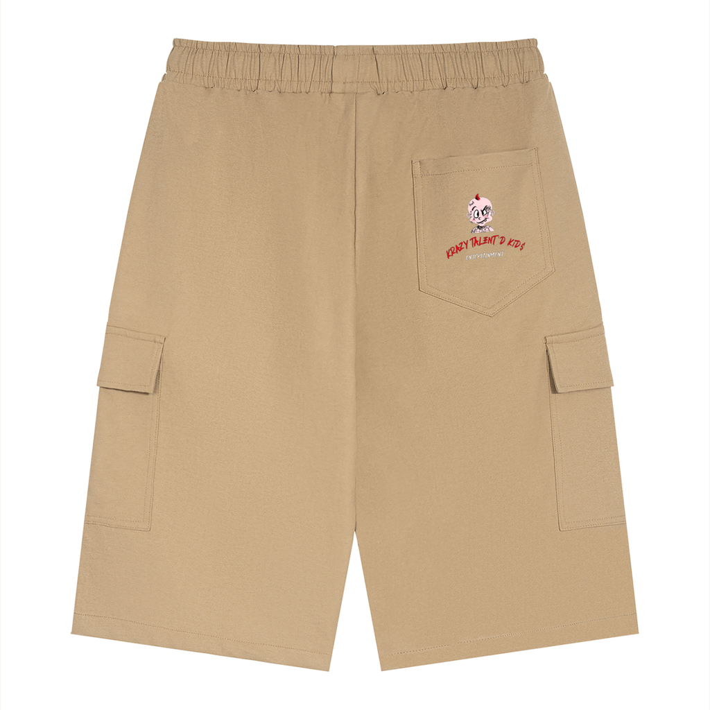 Ktk frost Unisex Drawstring Cargo Shorts
