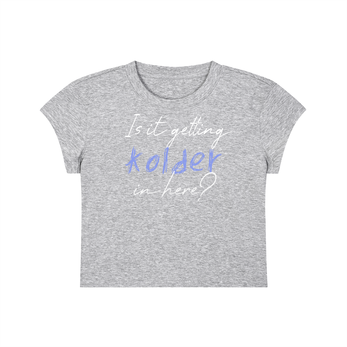 Women's Slim-Fit Cropped J Frost T-Shirt