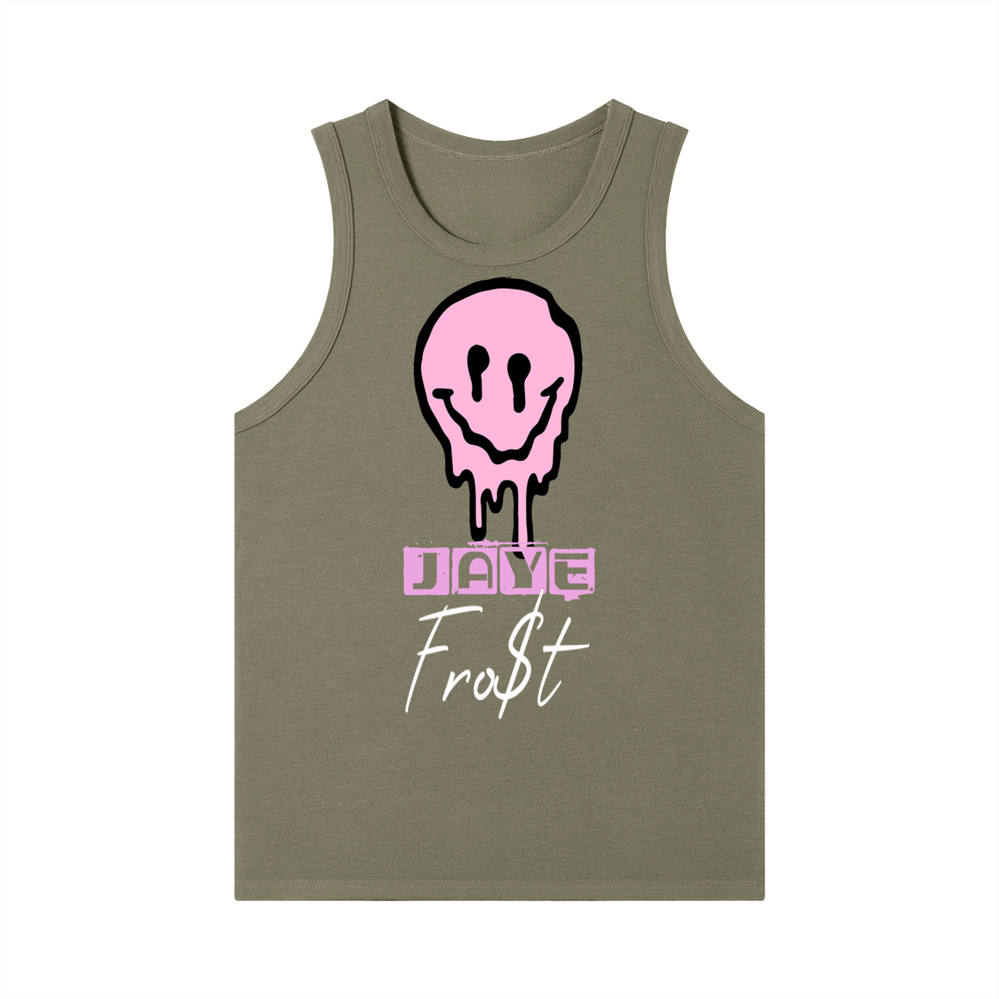 Jfrost ktk Men's Heavyweight Ribbed Tank Top