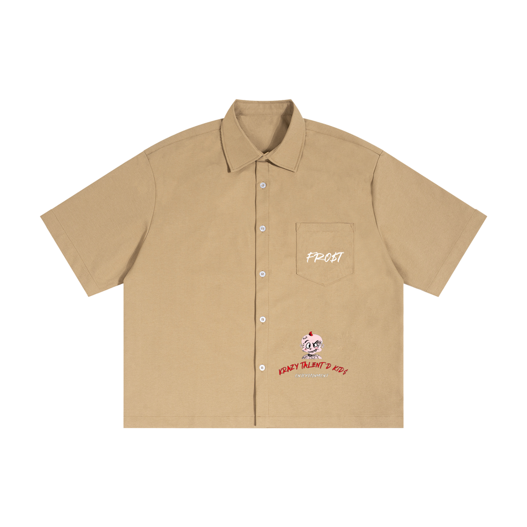 Ktk frost Unisex Boxy Heavyweight Short Sleeve Shirt