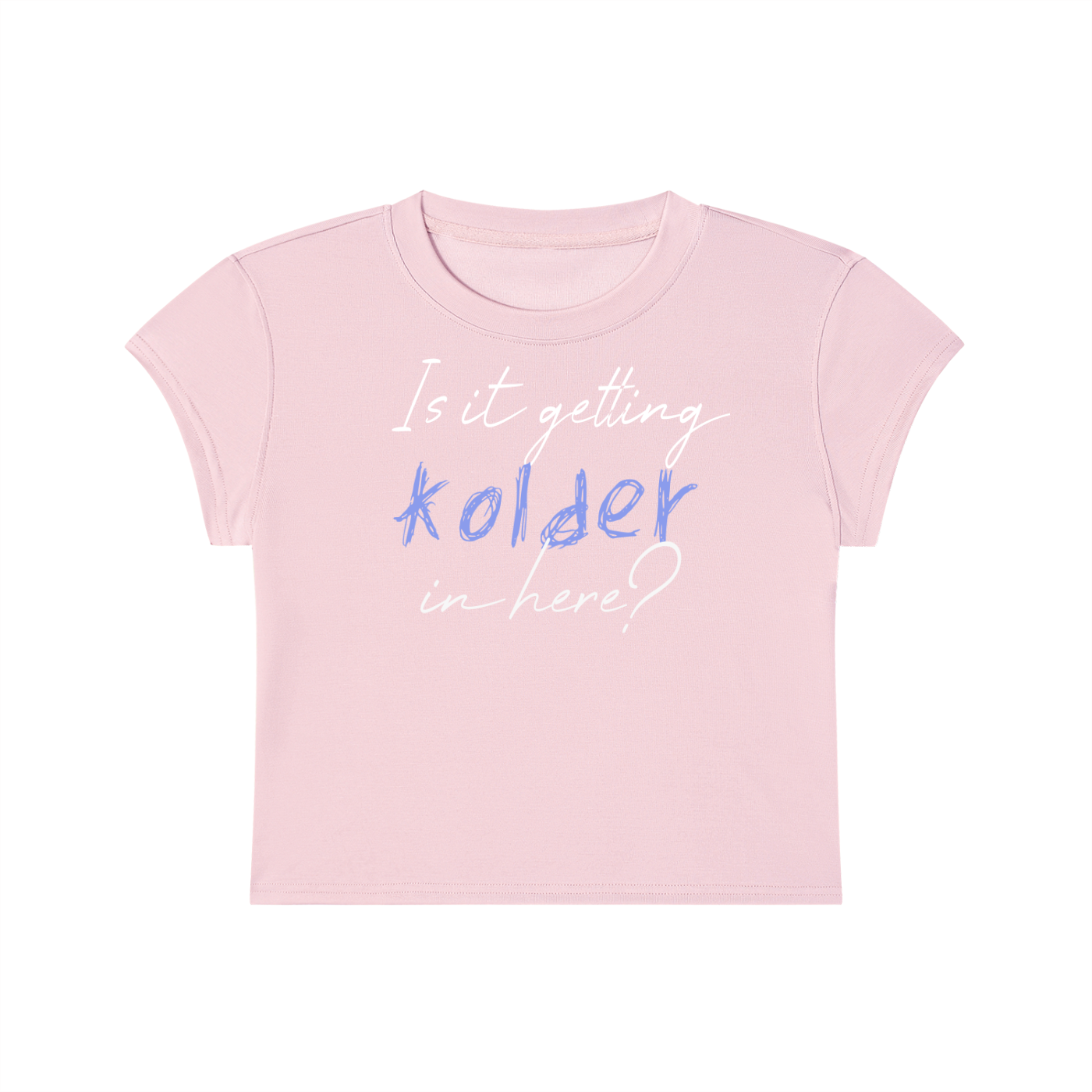 Women's Slim-Fit Cropped J Frost T-Shirt